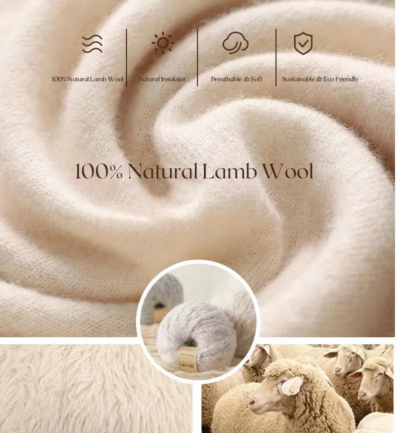 100% Lamb Wool Alma Scarves