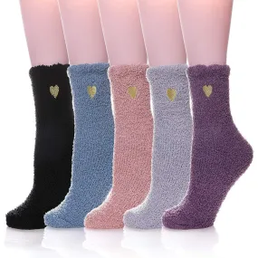 5-Pairs: Women's Soft Winter Warm Socks