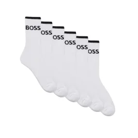 6 Pack QS Stripe CC Socks 50510168