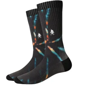 Bigfoot Galaxy Tie Dye Active Men's Crew Socks