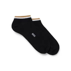 BOSS 2 Pair Signature Stripe Ankle Socks