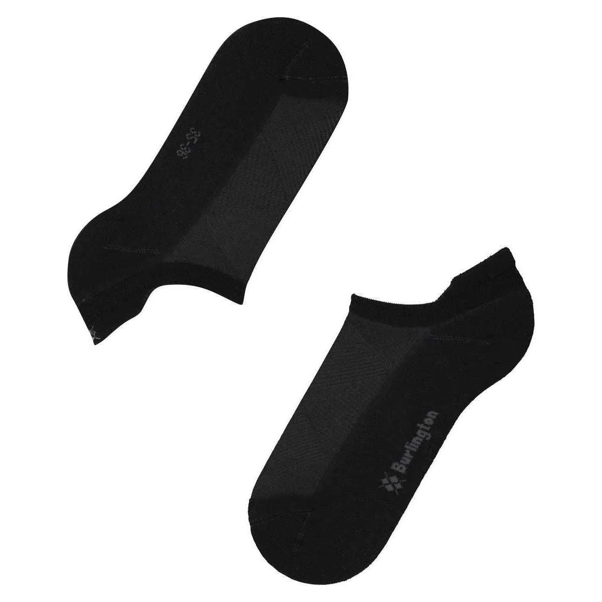 Burlington Athlesiure Sneaker Socks - Black