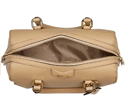 Calvin Klein Small Satchel NudeGold