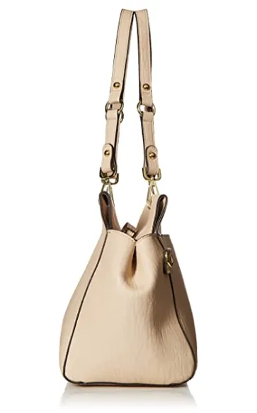 Calvin Klein Sonoma Satchel - Light Sand/Gold