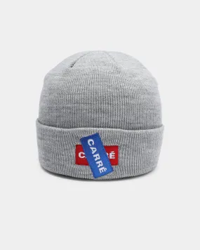 Carré Box Box Beanie Grey Marle