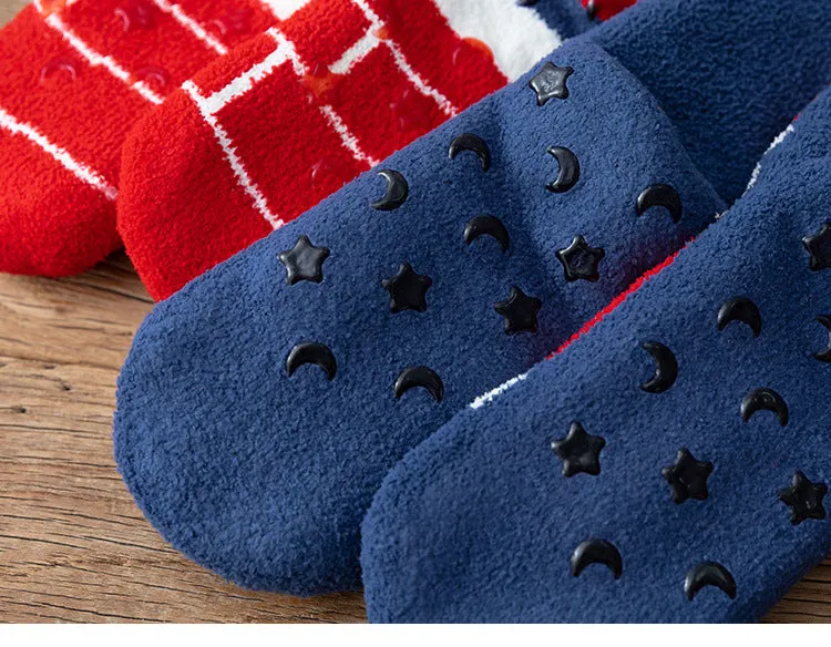 Christmas Socks Extra Fleece Thick Warm Lamb Fleece Home Sleeping Socks