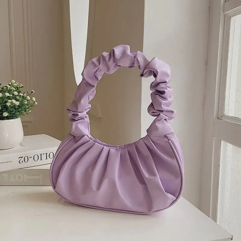 Cloud Pleated Handbags