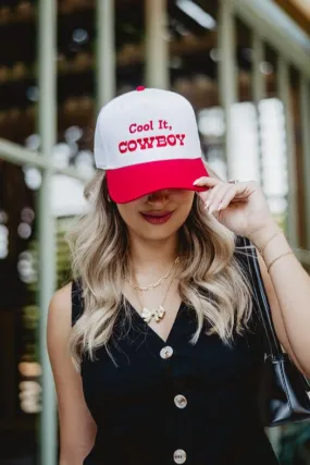 Cool it, Cowboy Heart Two-Toned Vintage Hat