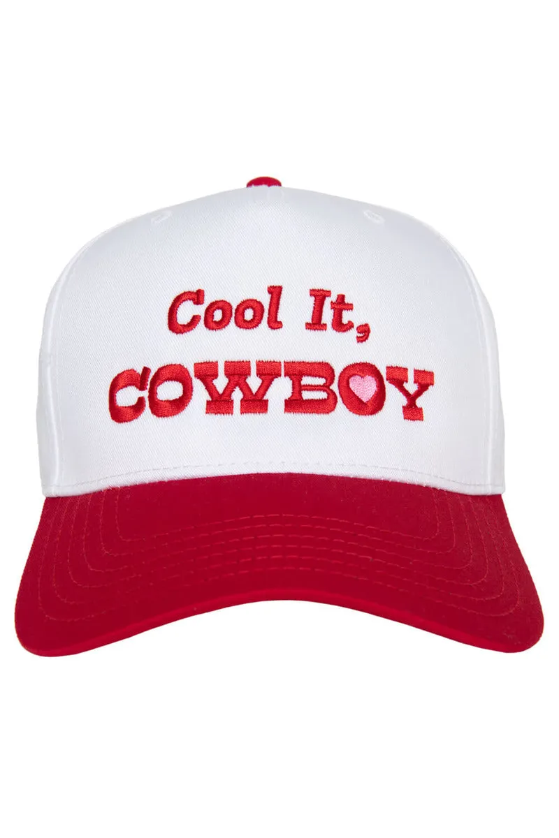 Cool it, Cowboy Heart Two-Toned Vintage Hat