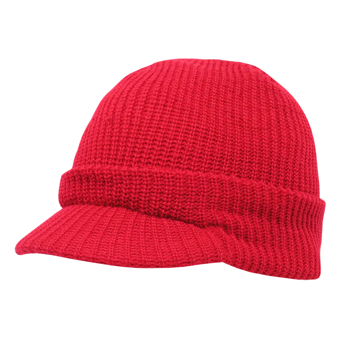 Decky 605 - GI HybriCap Beanie, Knit Cap, Jeep Cap