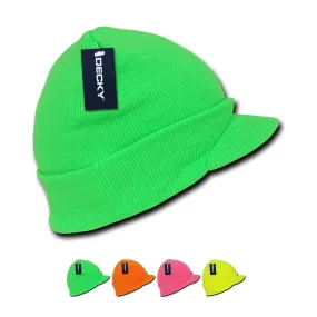 Decky 7009 - Neon HybriCap, Knit Beanie