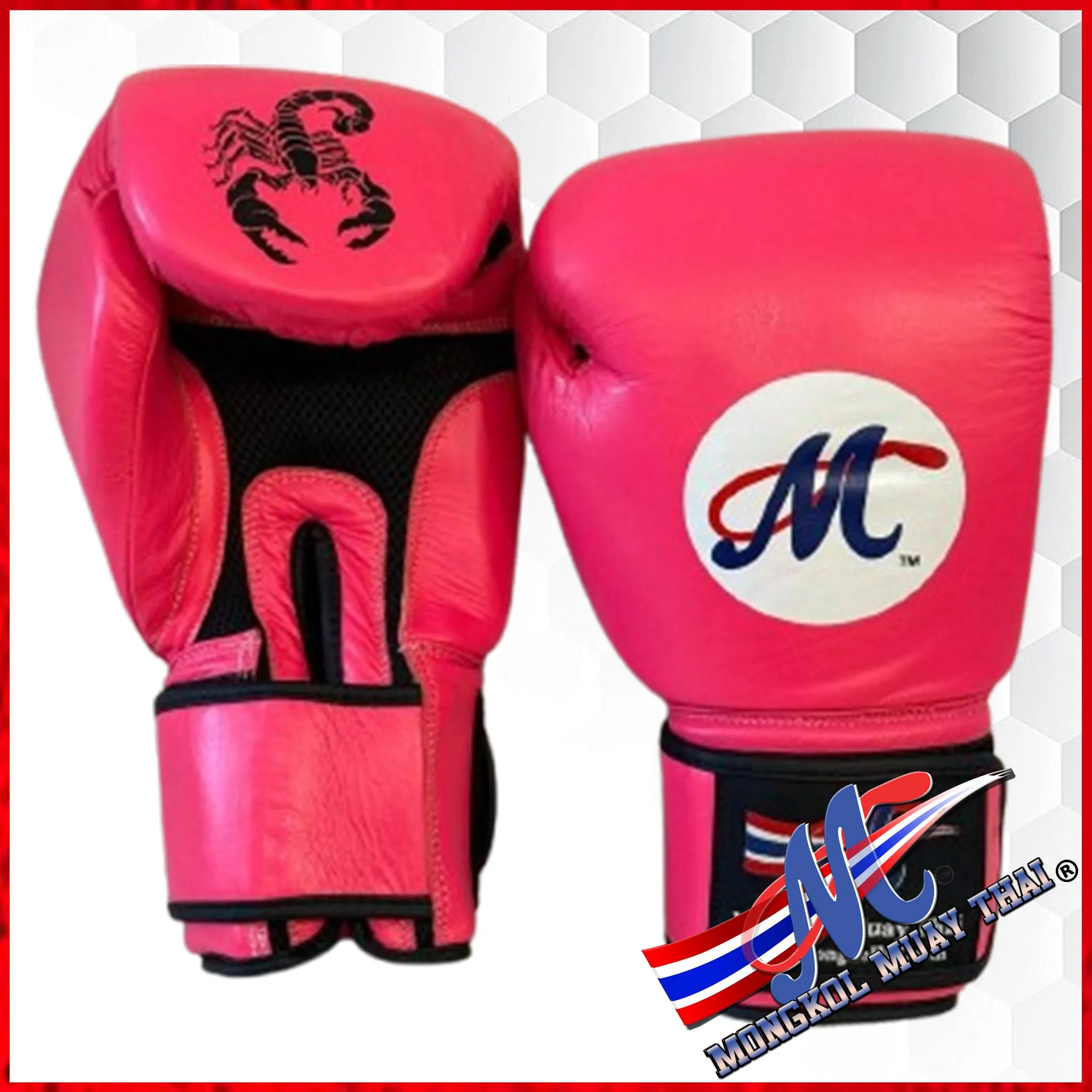 Mongkol boxing Gloves Scorpion  14oz NEW