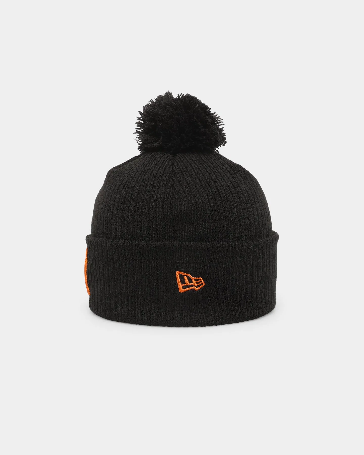 New Era New York Yankees Medium Knit Pom Pom Beanie Black/Orange