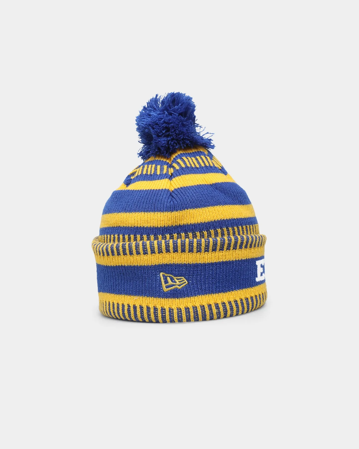 New Era Parramatta Eels NRL Kick Off 2022 Pom Wordmark Beanie Blue