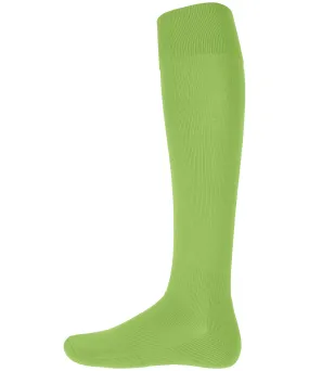 Plain sports socks | Sporty Lime