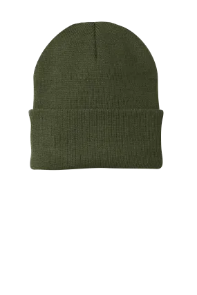 Port & Company® - Knit Cap - Olive Drab Green