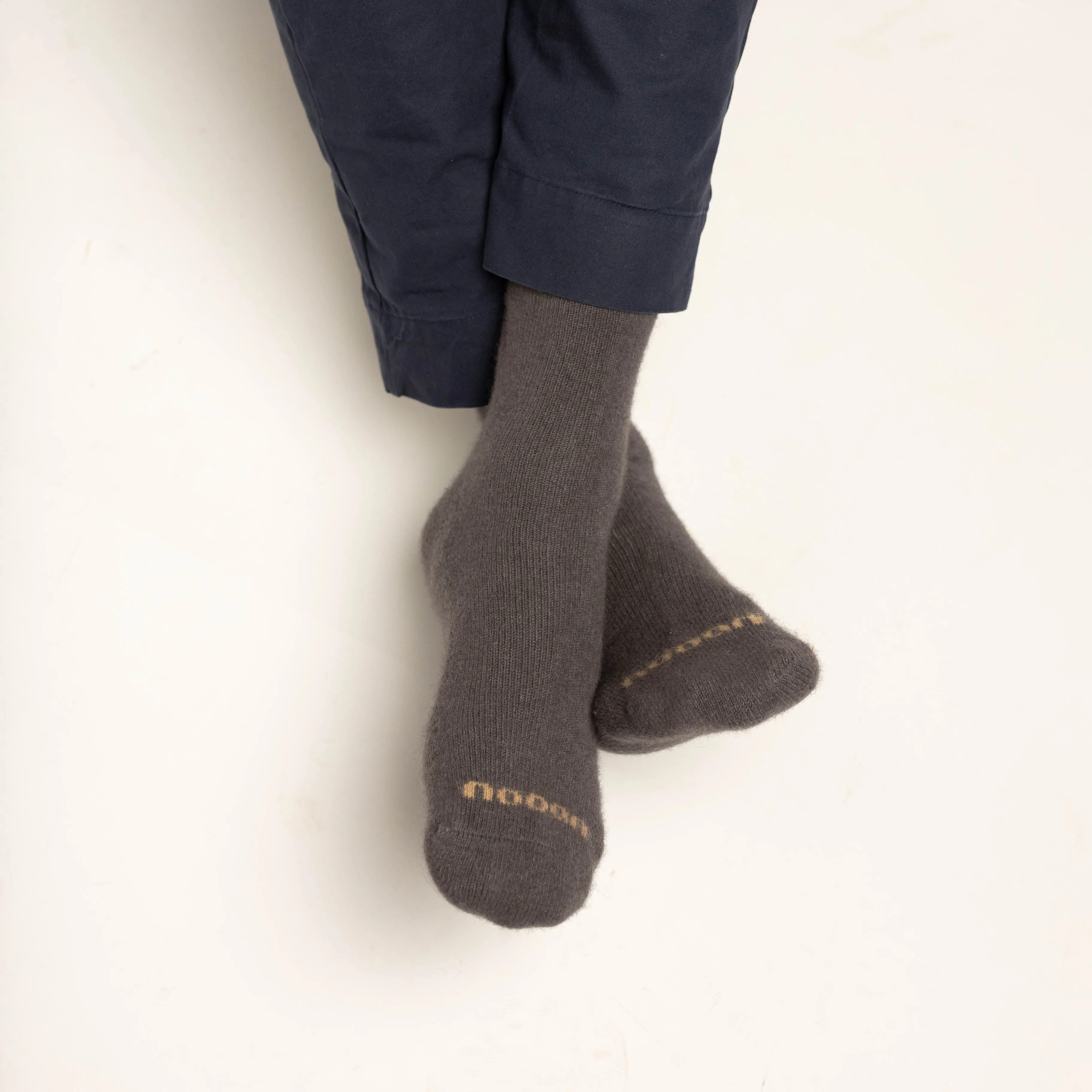 Possum Merino Wool PIHA Socks, Poppy Seed Men