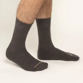 Possum Merino Wool PIHA Socks, Poppy Seed Men