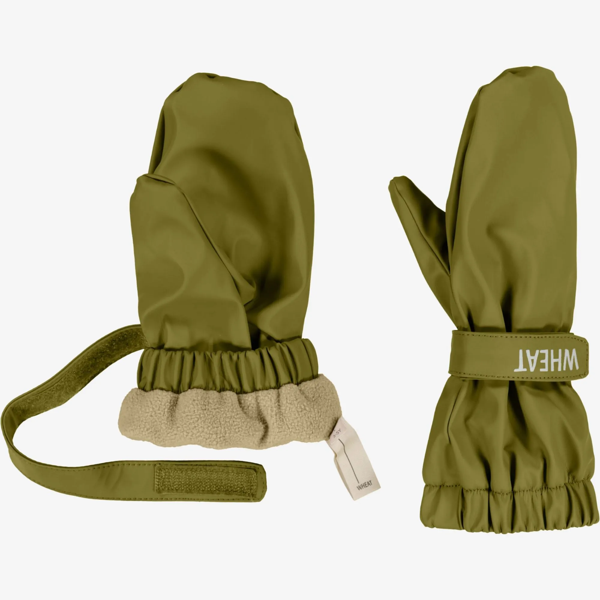 Rain Mittens Rily - heather green