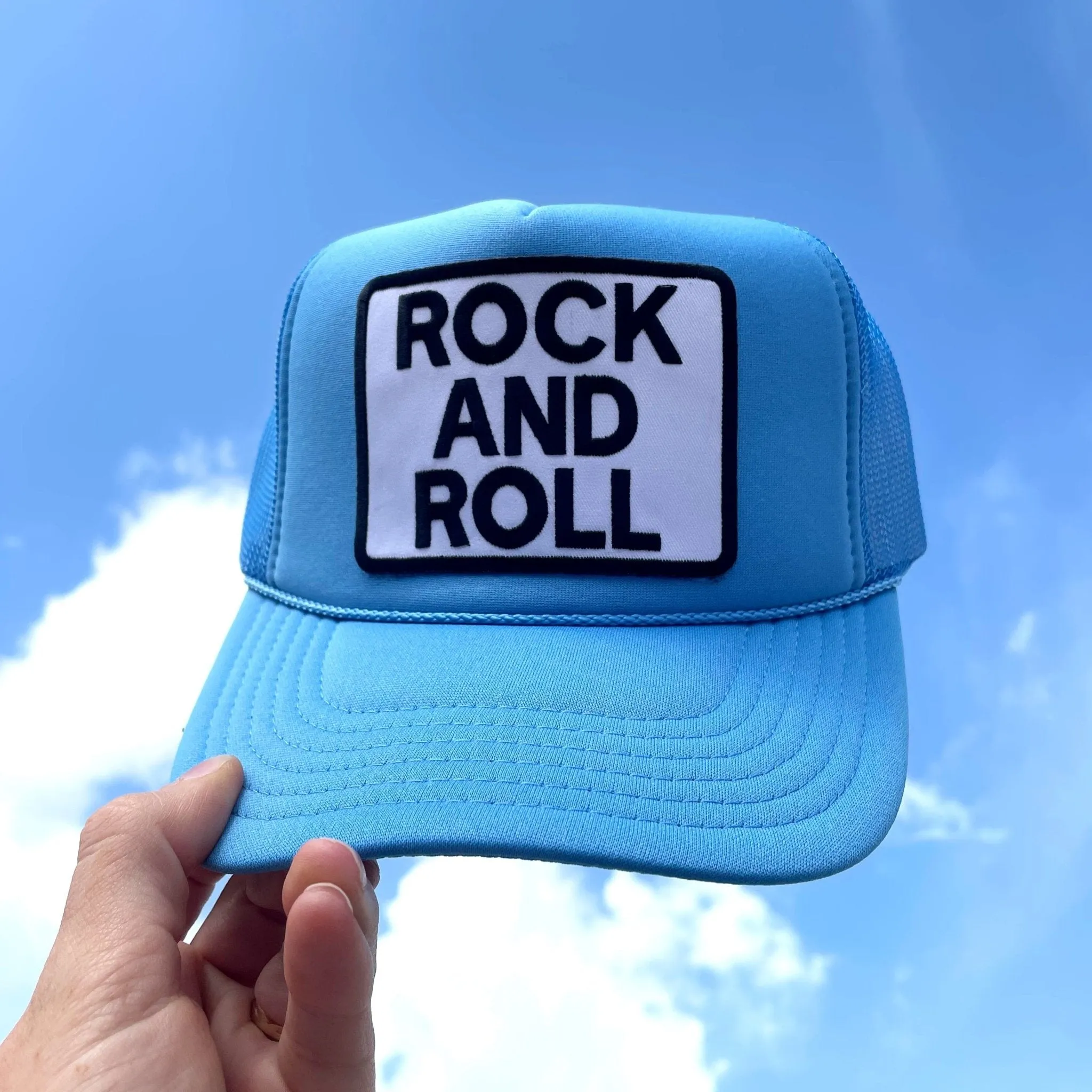 Rock & Roll Hat in Cool Blue