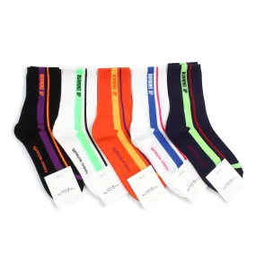 Rugby Burning up Street Fashion Socks (Crew 5pairs) BH15