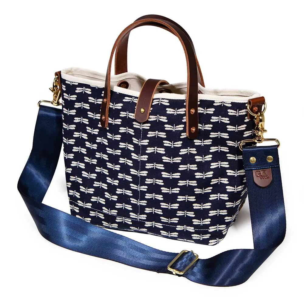 Satin Webbing Cross Body/Shoulder Strap- Bright Navy