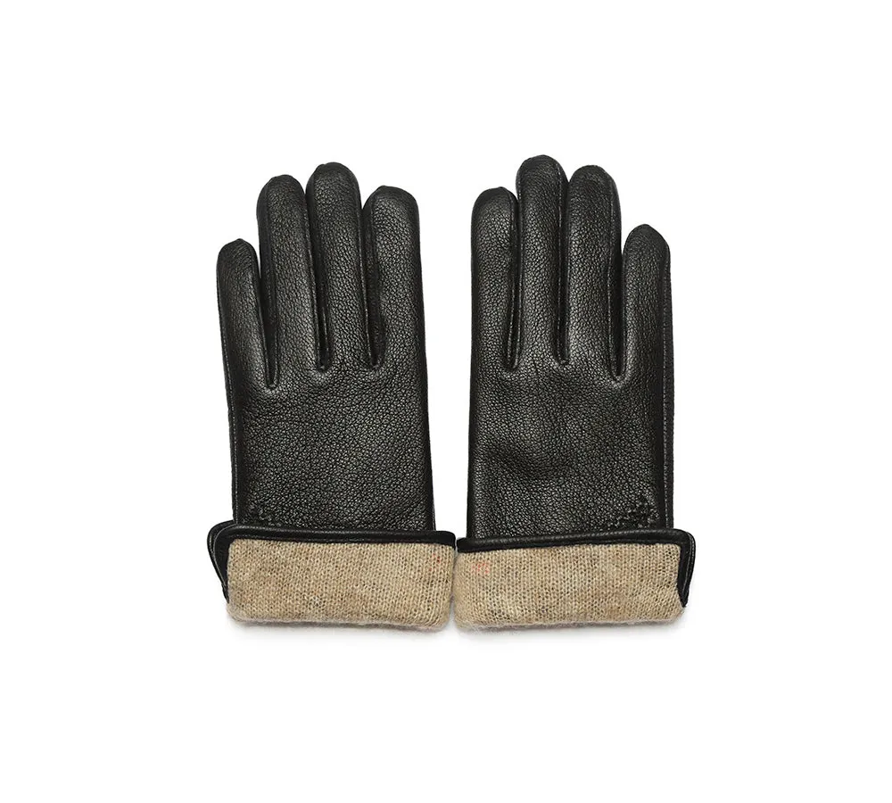 Sheepskin Wool Ladies Leather Gloves Britney