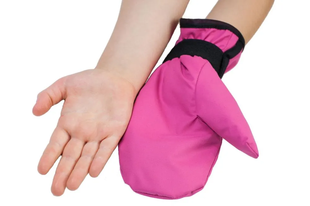 Side Opening Outdoor Mittens - Water-Resistant