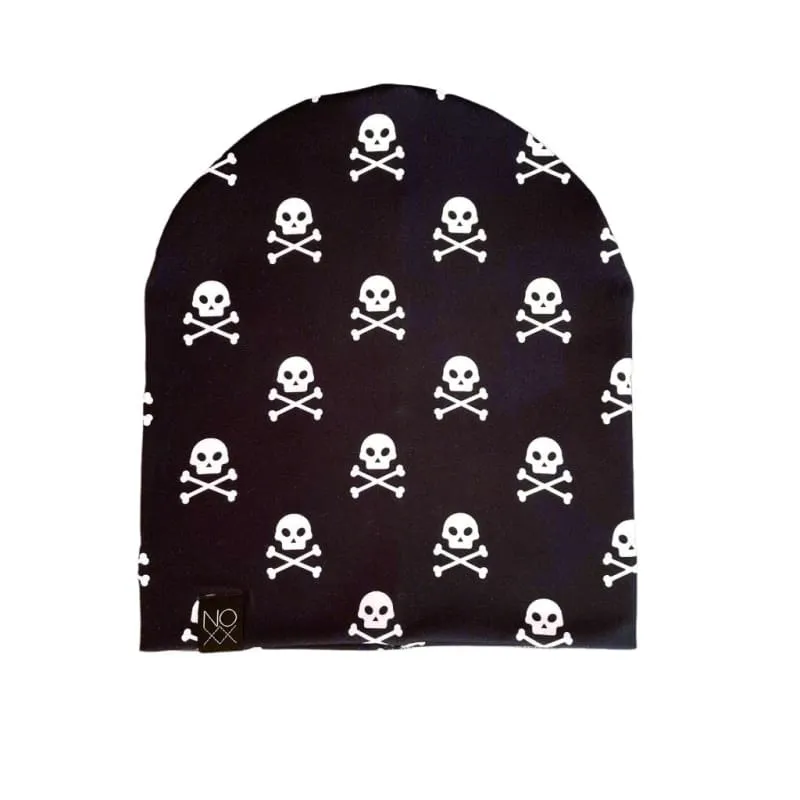 Skulls | Jersey Knit Beanie