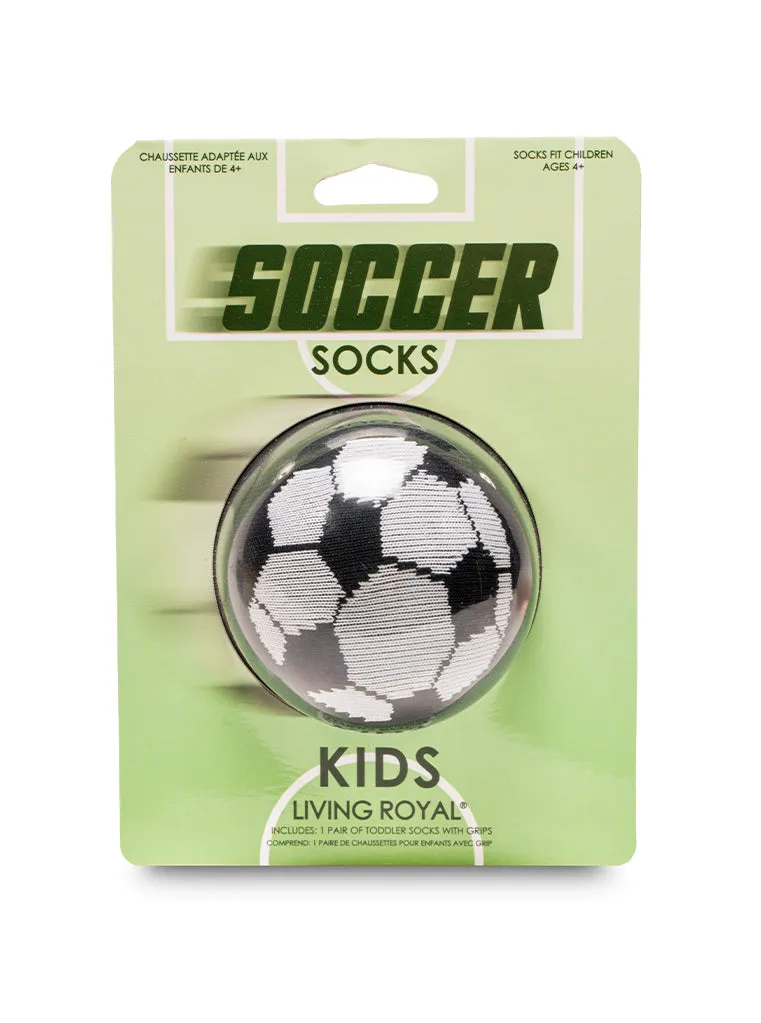 Soccer Kids 3D Crew Sock