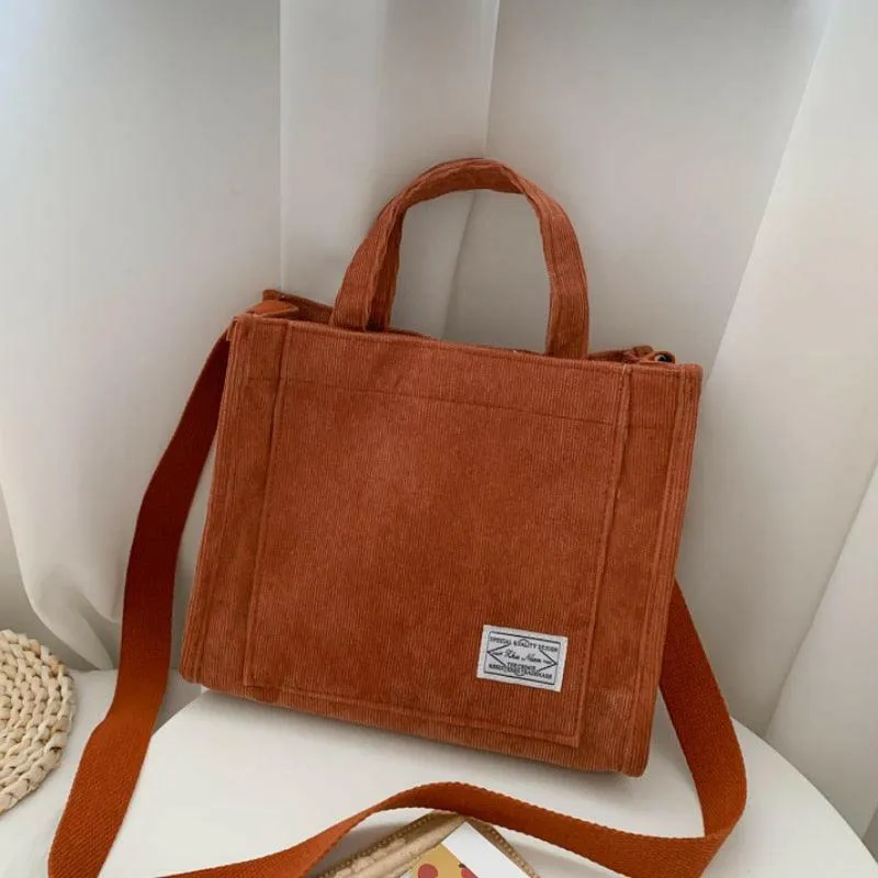 The DEEDRA Corduroy Handbag