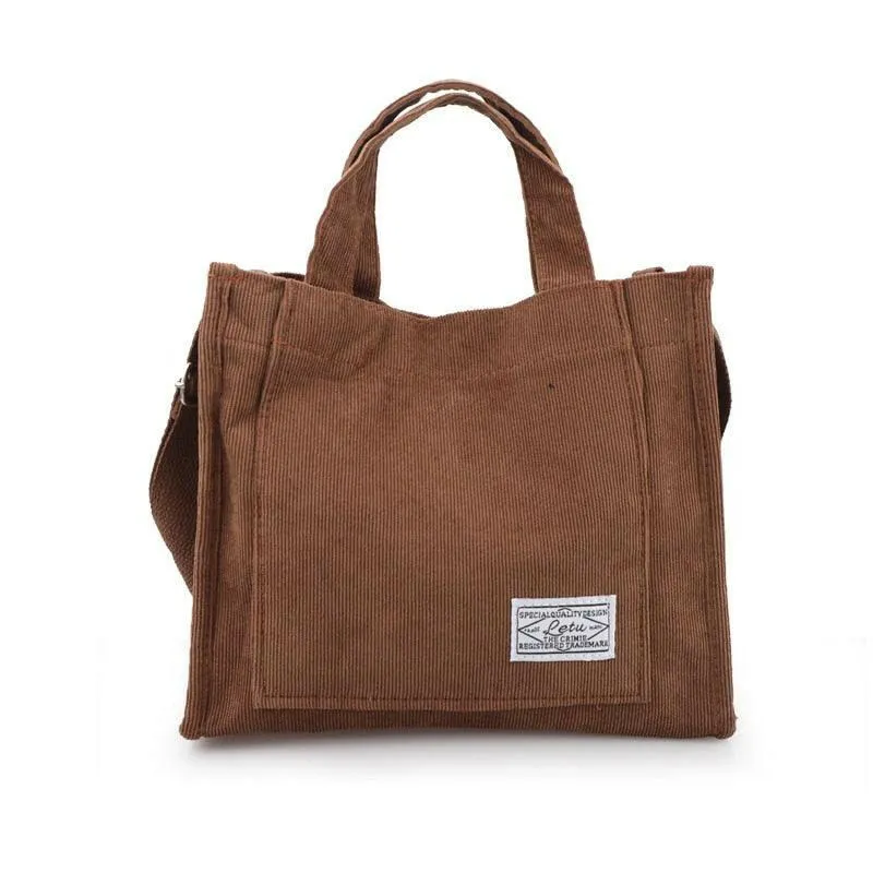 The DEEDRA Corduroy Handbag