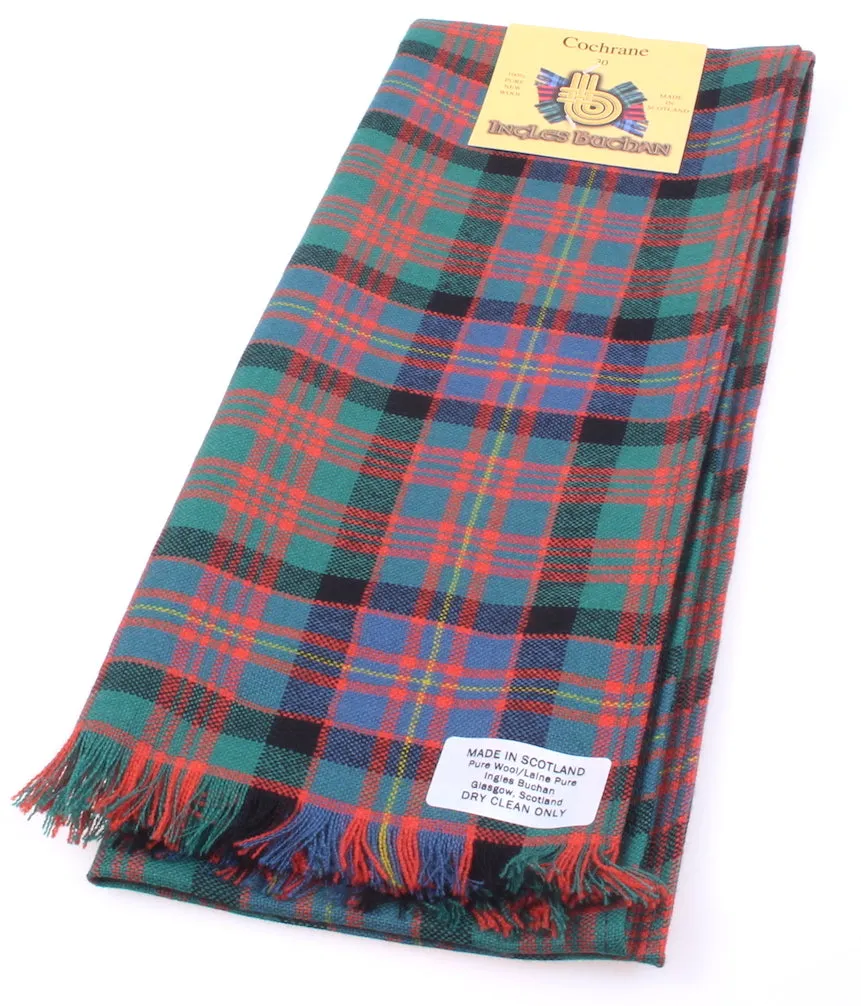 Wool Scarf in Cochrane Ancient Tartan